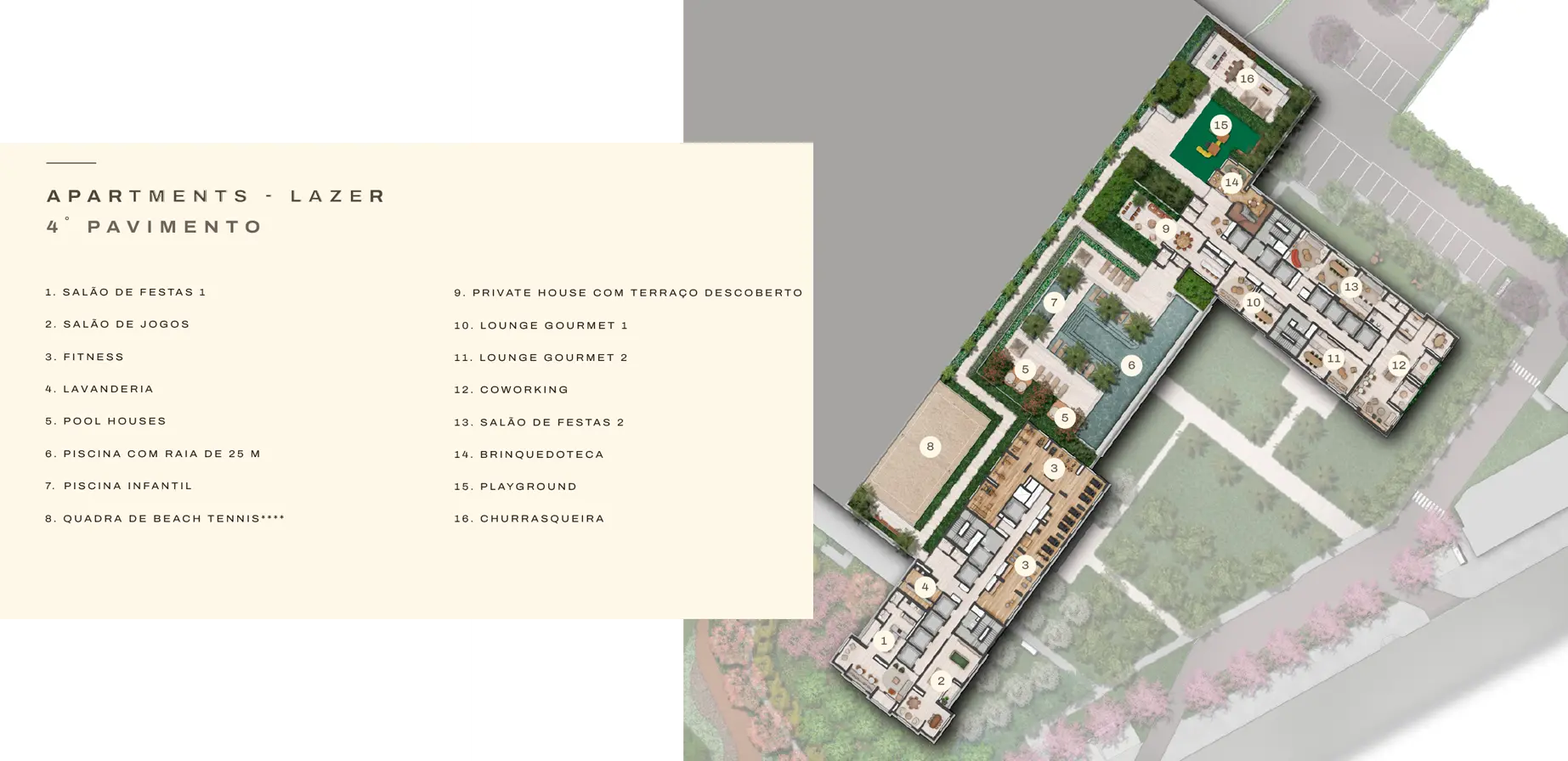 Jardim da Hípica Apartments 2026 - Lançamento Construtora Lavvi Implantação Jardim da Hípica Apartments